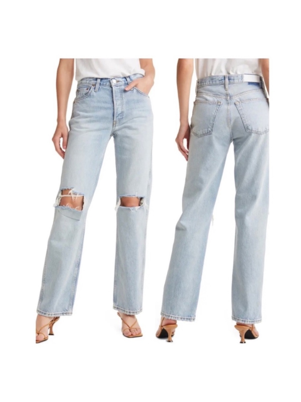 Re/Done 90s High Rise Loose jeans Size 25